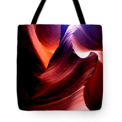 Tote Bag Antelope Magic of Antelope Canyon by Joe Hoover