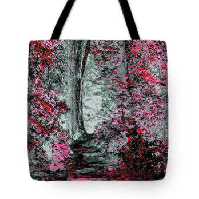 Tote Bag Fantasy Path of Oak Creek by Joe Hoover