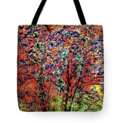 Tote Bag Fall Treesf Oak Creek Sedona AZ by Joe Hoover
