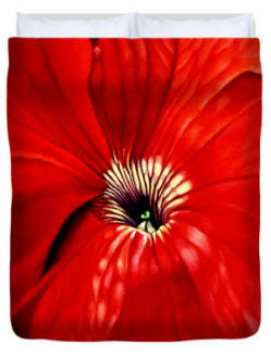 Fleece Blanket- Petuna by Anni Adkins