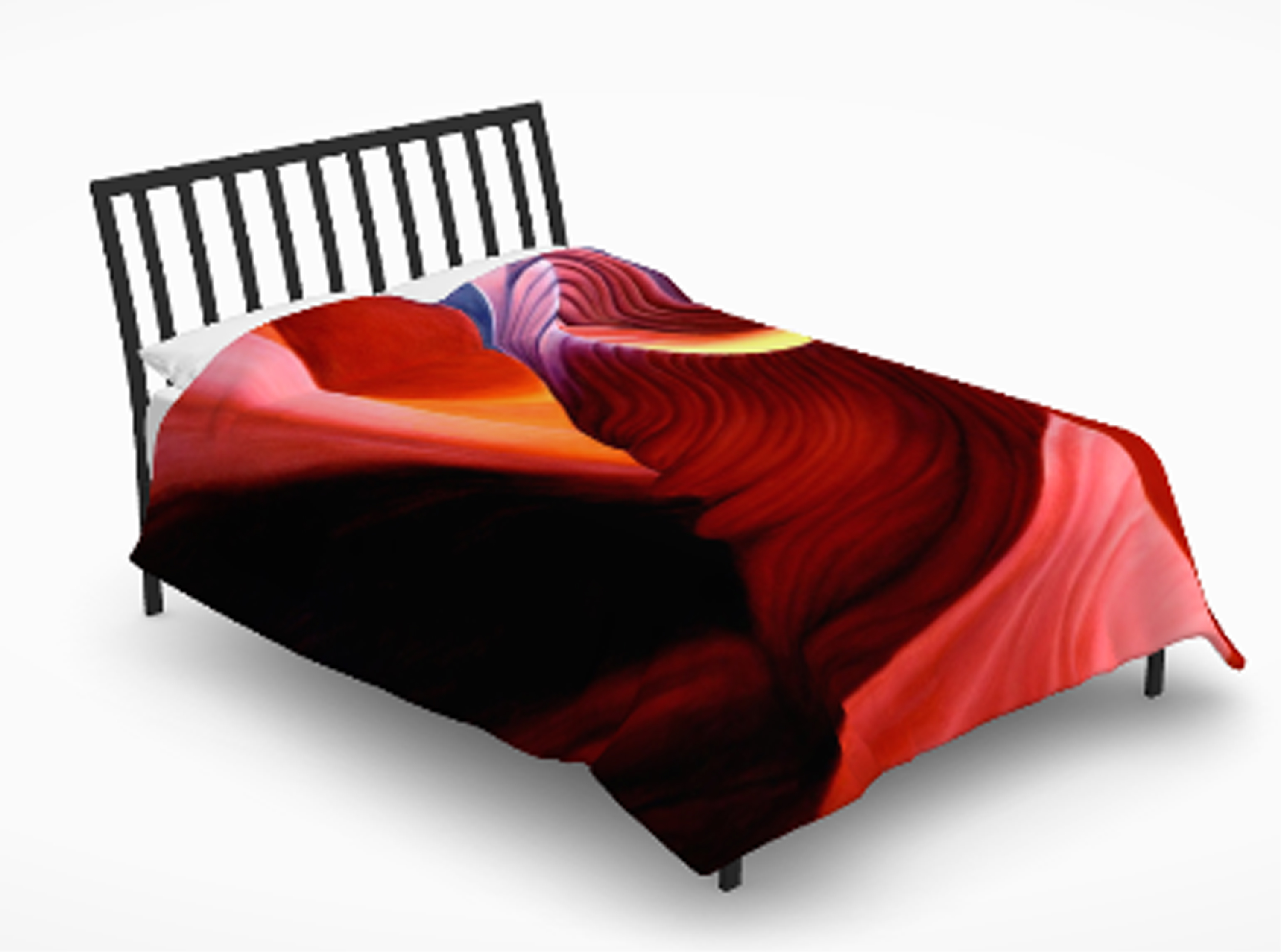 Duvet Cov r Double Poppyl Georiga O'Keeffe
