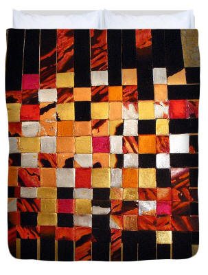 Fleece Blanket- Woven Sky by Anni Adkins