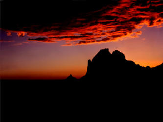 Sedona Sky color photograph by Joe Hoover