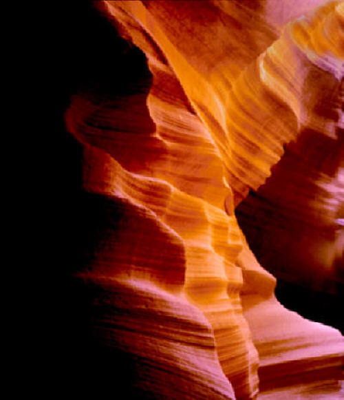 Antelope Golden Abyss color photo by Joe Hoover