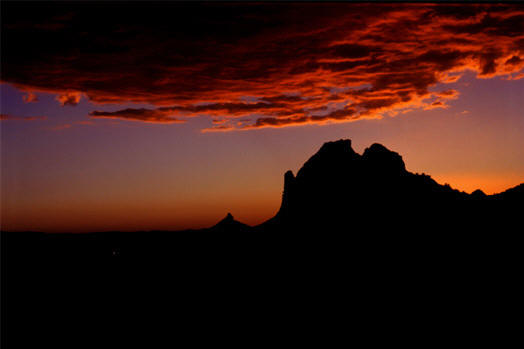 Sedona Sky color photograph by Joe Hoover