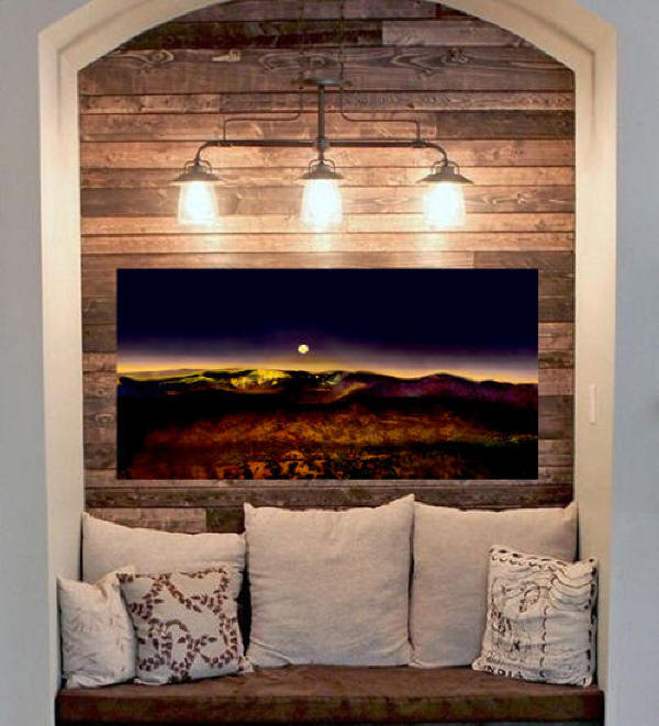 Desert Moon Hand tinted Photo by Joe Hoover and Anni Adkins