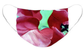 Face Mask Bougainvillea by Anni Adkins