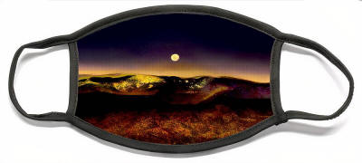 Face Mask -Desert Moon- Hand tinted Photo by Joe Hoover and Anni Adkins
