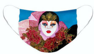 Face Mask - Doda - Carnival Of Venice
