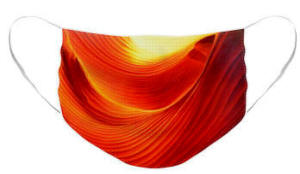 Face Masks - The Swirl by Artist Anni