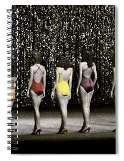 Spiral Notebook - Beauty Queen Backside by Joe Hoover & Anni Adkins