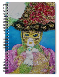 Note book - Contessa - The Carnival of Venice