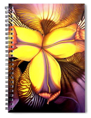 Spiral Notebook - Goldioe's Iris