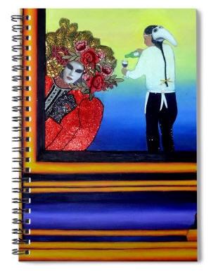 Spiral Notebook - The Waiter