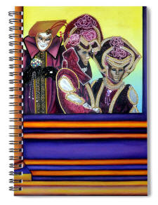 Journal - The Joker Carnival of Venice by Artist Anni Adkins