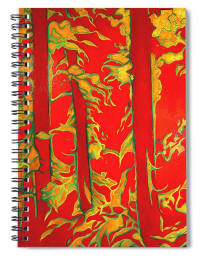 Spiral Notebook - Three Trees