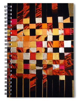 Spiral Notebook - Woven Sky