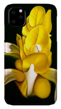 Cell Phone Cover Angel Flower by Anni