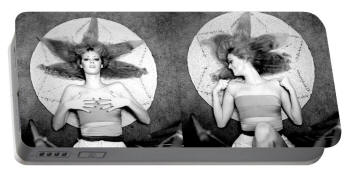Portable phone charger - Kelly-4-shot - Black and White Photo by Joe Hoover