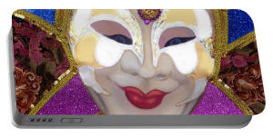 Postable Phone Charger - Martinia, The Carnival of Venice by Anni Adkins