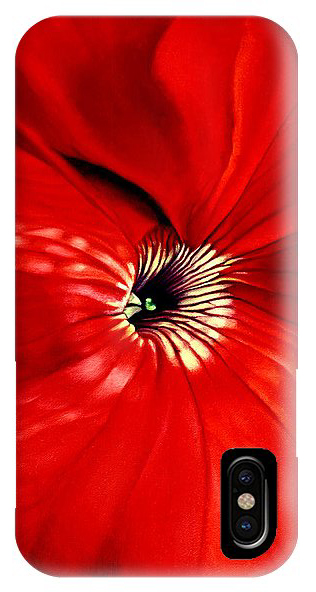 Cell phone case petunia