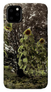 Phone Cover - Summer's Last Dance Sunflowers by Joe Hoover and Anni Adkins