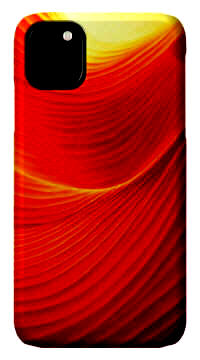 Cell Phone Cover - the Swirl by Artist Anni