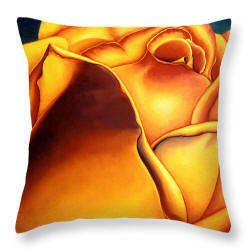Yellow Rose Pillows