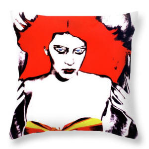 Designer Piillow - Body Guard II by Joe Hoover and Anni Adkins