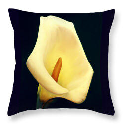 Pillow Calla Lily by Artist Anni
