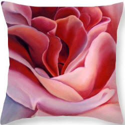 Pillow - Peach Rose