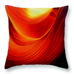 Decorative Pillow - The Swirl by Artist Anni