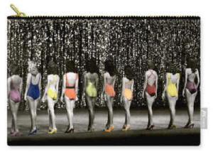 Pouch - Beauty Queen Backside by Joe Hoover & Anni Adkins