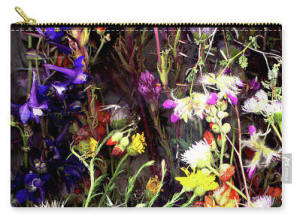 Carry All Pouch Joe Hoover Sedona Wildflowers