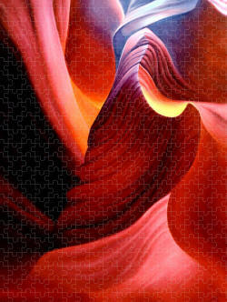 Jigsaw Puzzle - Antelope Magic by Anni Adkins
