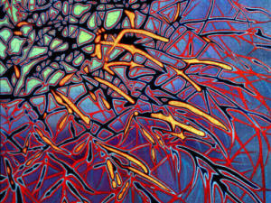 Jigsaw Puzzle barrel Cactus by Anni Adkins