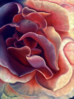 Jigsaw Puzzle The Rose by Anni Adkins