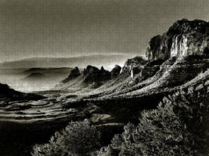 Jigsaw Puzzle - Sedona Landscape by Joe Hoover