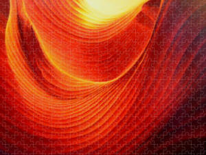 Jigsaw Puzzle -The swirl by Anni Adkinns