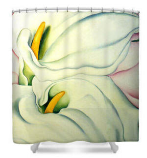 Georgia's Calla Lily Shower Curtain