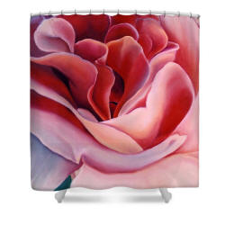 Shower Curtain - Peach Rose