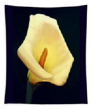 Calla Lily - Tapestry by Anni Adkins