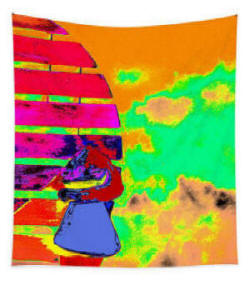 Shell and Storm- Tapestry by Joe Hoover