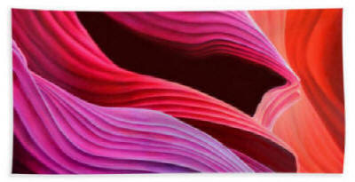Beach Towel - Antelope Waves