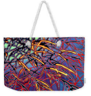 Weekerender Bag Blue Barrel Cactus by Anni Adkins