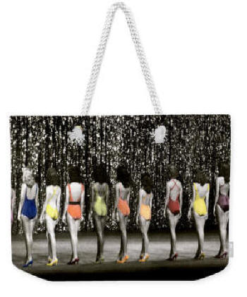 Weekender Bag Beauty Queen's Backsides by Joe Hoover
