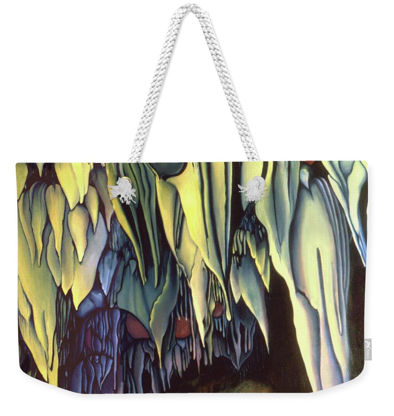 Weekender Bage- Goddess of Carlesbad Caverns by artist Anni Adkins