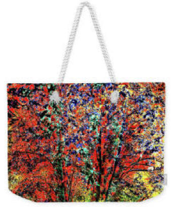 Weekender Bag, Oak Creek Canyon Fall Trees Joe Hoover