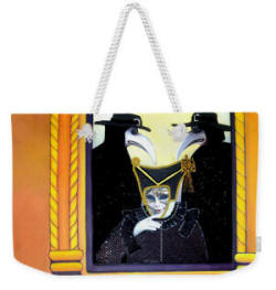 Weekender Bag - The Crows from Carnival os Venice by Artist Anni Adkins