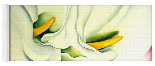 Yoga Mat - Calla Lily inspired by Georgia O'Keefe